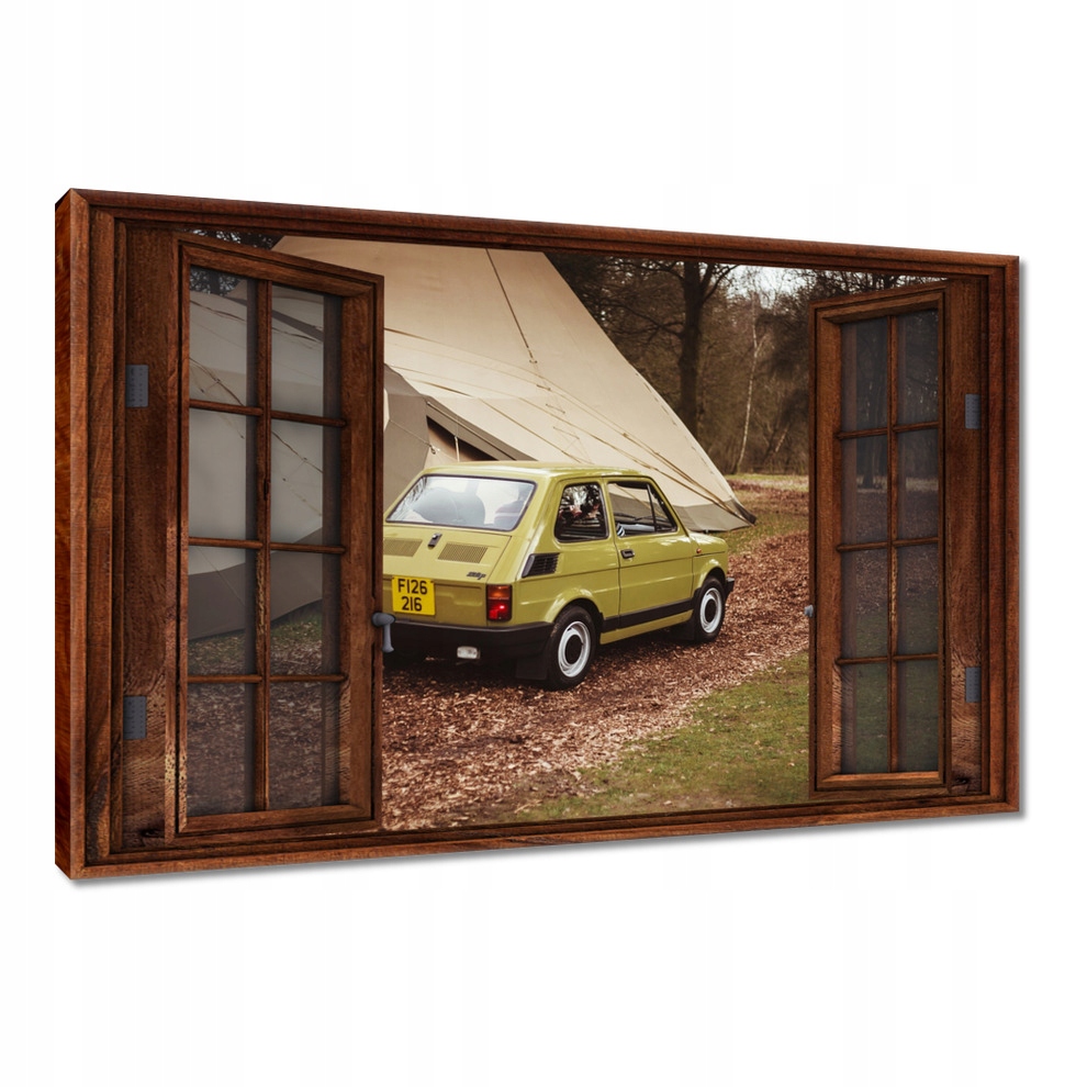 

Obrazy 120x80 Fiat 126P Maluch