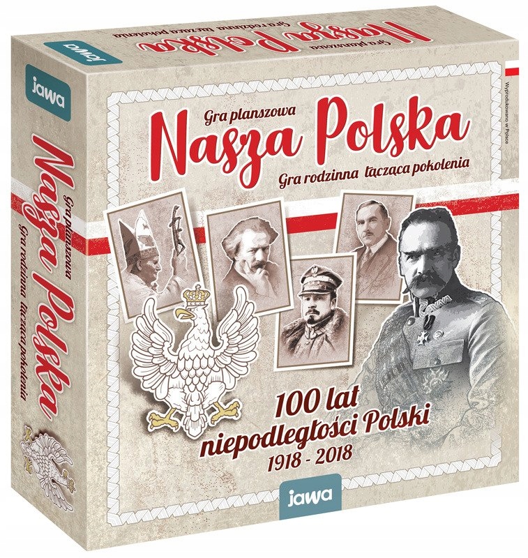 

Gra Planszowa Nasza Polska 100 lat niepodległości