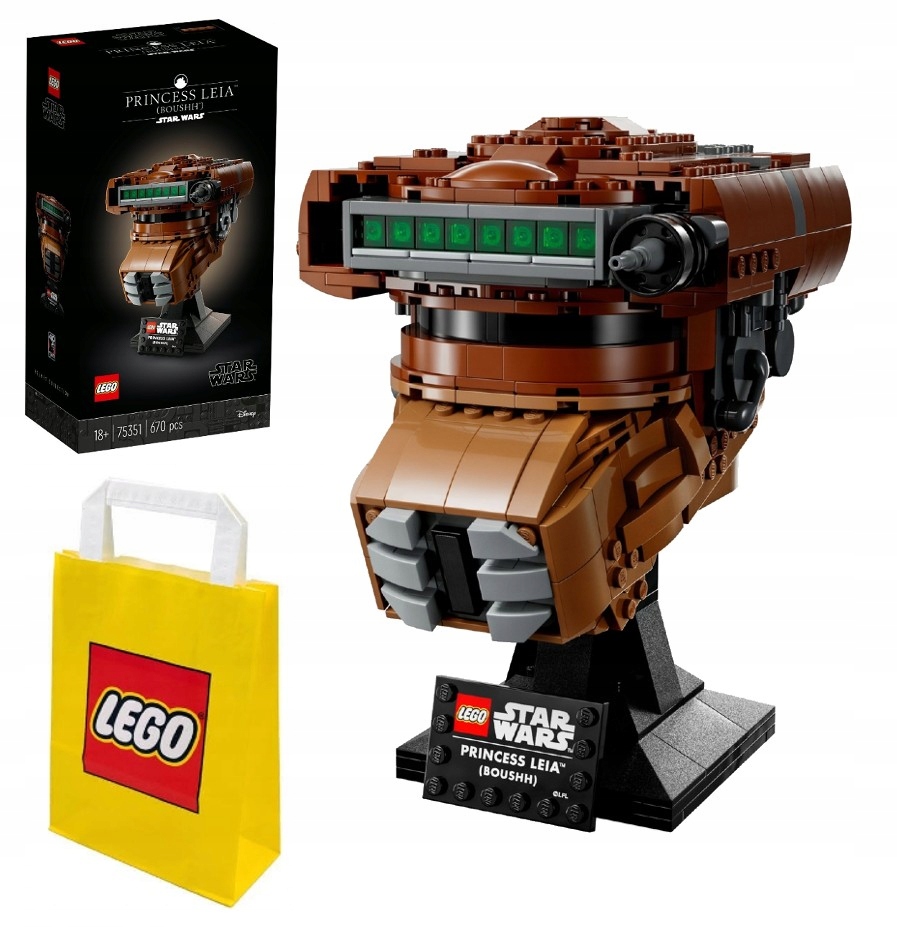 Lego Star Wars 18+ Hełm Księżniczki Lei 75351
