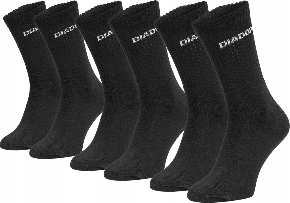 

Skarpety Diadora długie 3-pack r. 39/42 czarne