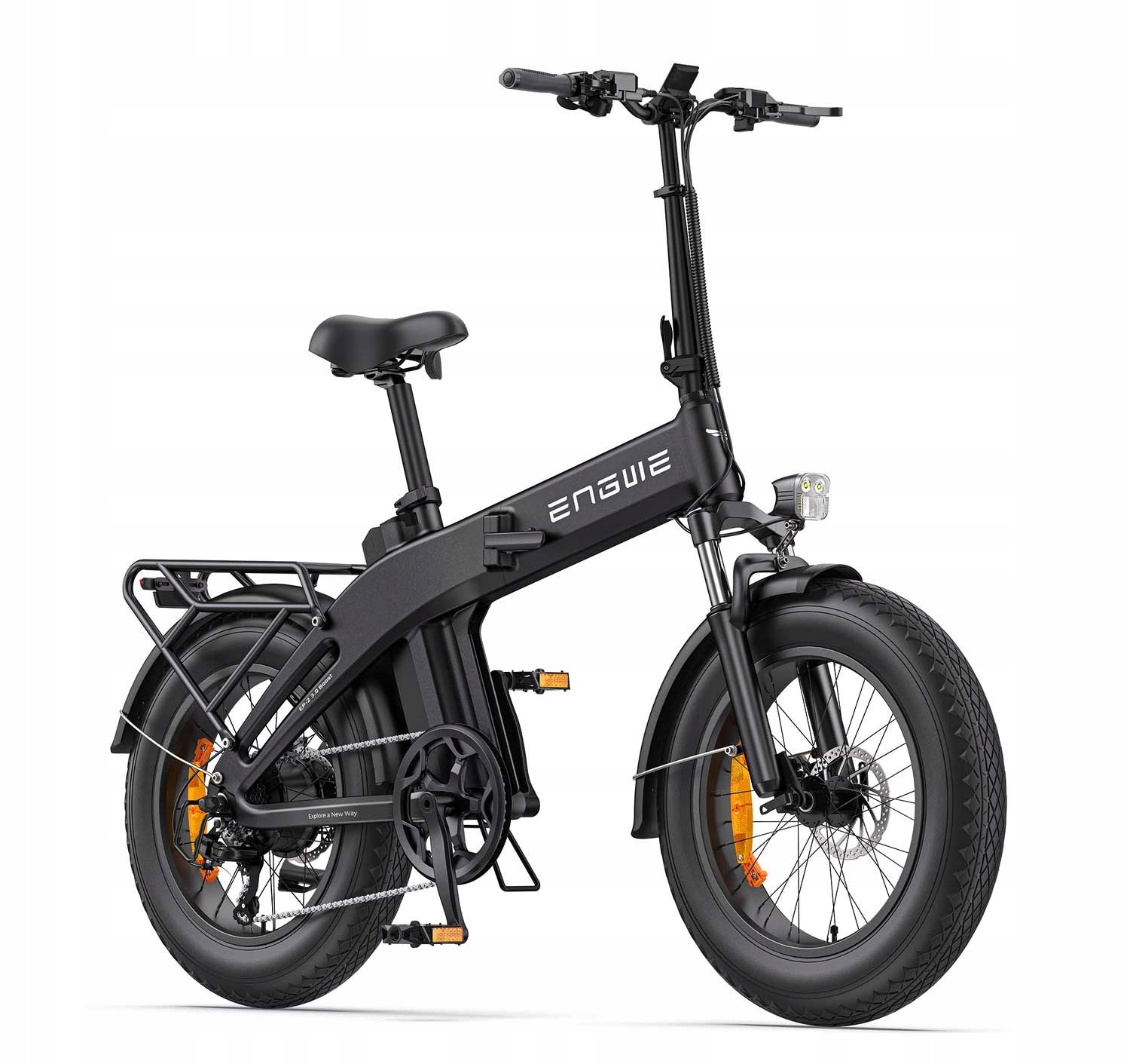 Rower elektryczny Engwe EP-2 3.0 Boost (20'') Black Autoryzowany SKlep Pl