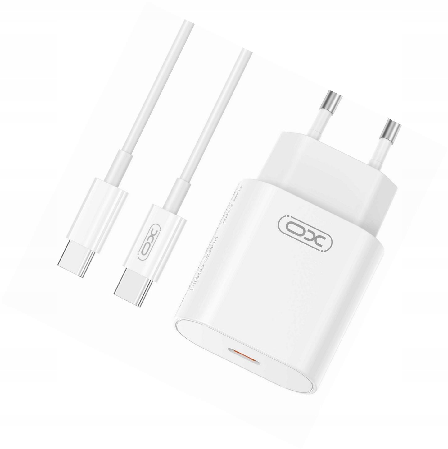 Szybka ładowarka Xo 25W z kablem i wejściem Usb-c do Motorola Moto G86