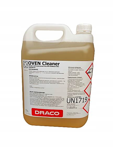 

Płyn do mycia i odtłuszczania pieców konw.-par. 5L