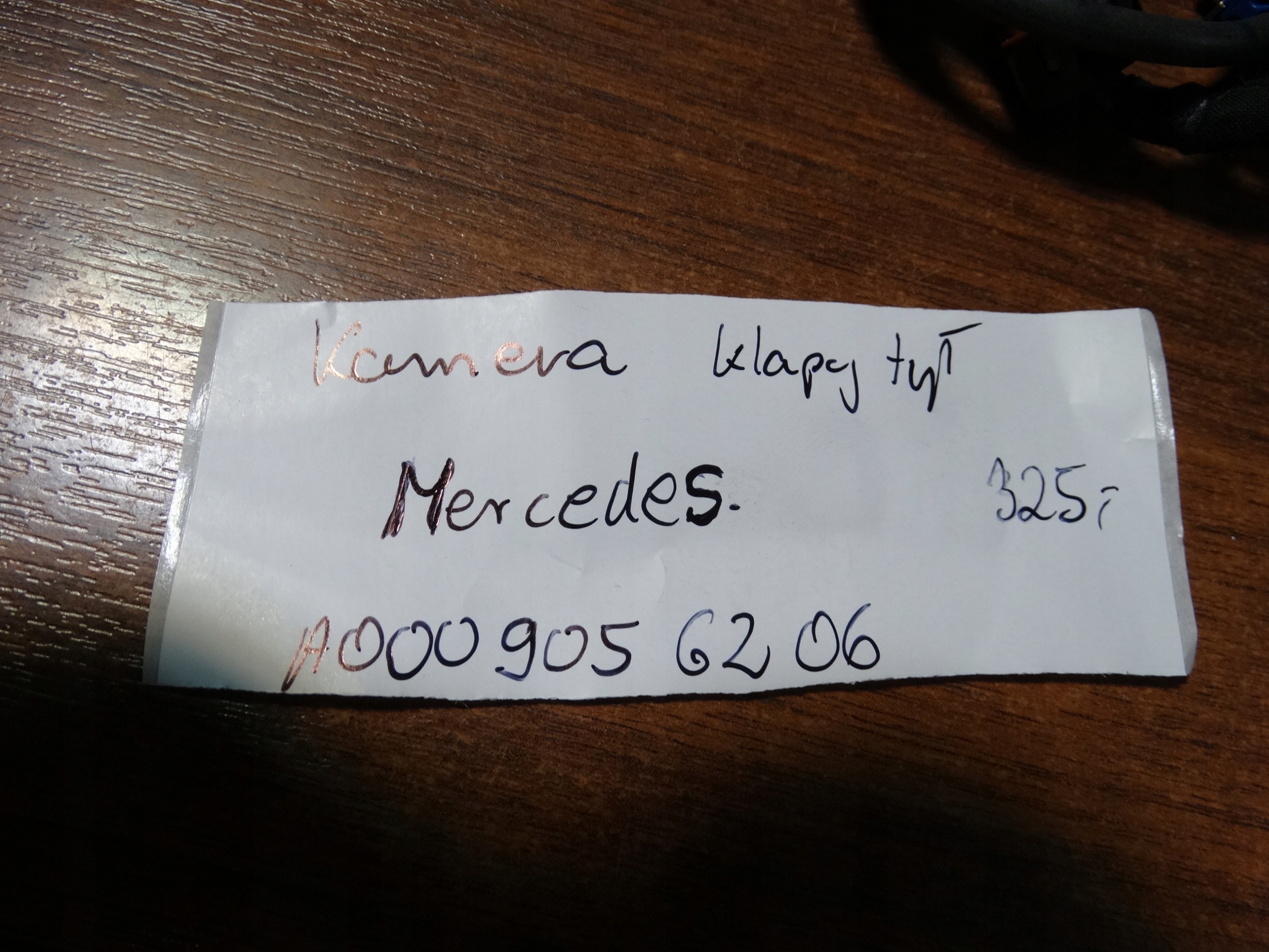 IDEALNA KPL. KAMERA rear MERCEDES 1
