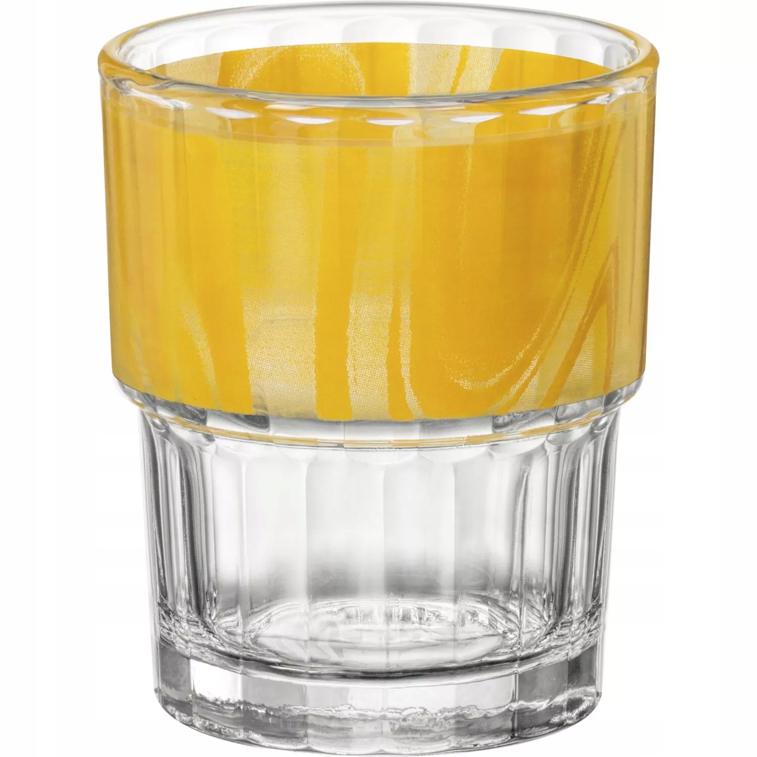 Bormioli Rocco Sklenice stohovatelná Lyon 200 ml, žlutá (12 ks)