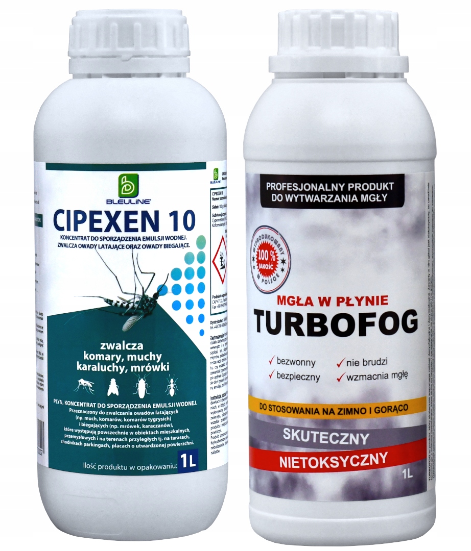 Cipexen 10 1L płyn na owady adiuwant Turbofog 1L