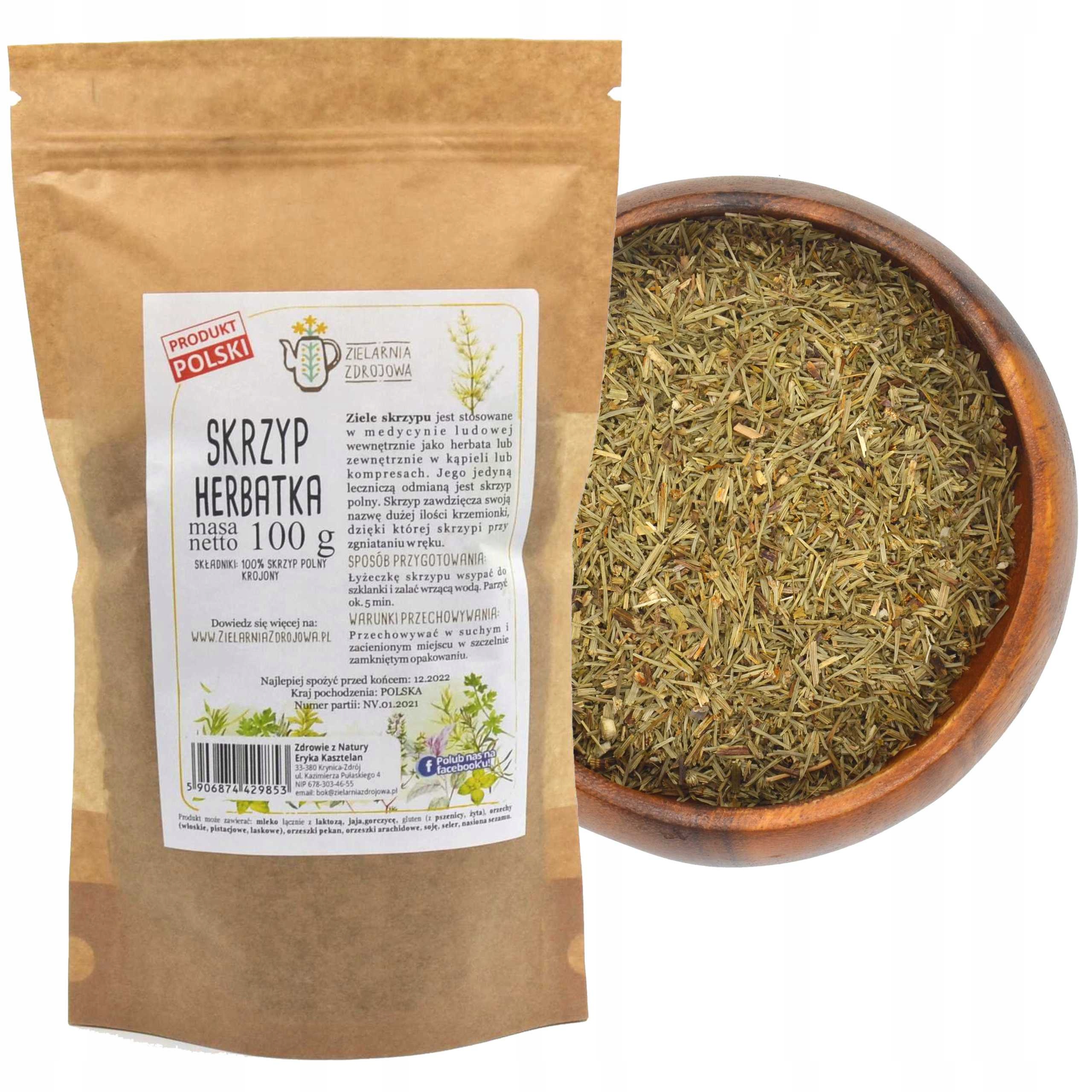 

Skrzyp Ziele Suszony Naturalny herbatka 100G