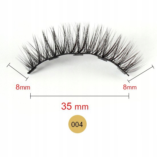

Magnetyczne Sztuczne Rzęsy Eyeliner Pęseta 004