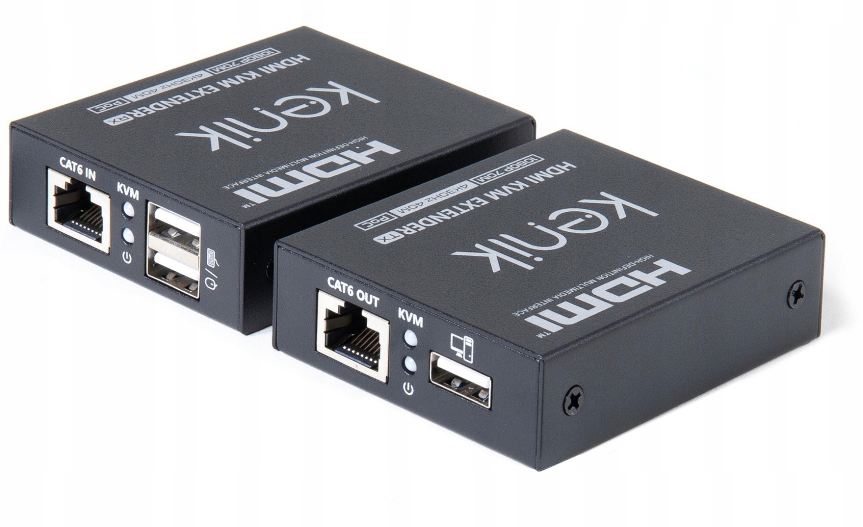 Extender Hdmi Kenik KG-EX70HDMI-P/U/4K3 wideo myszka po skrętce