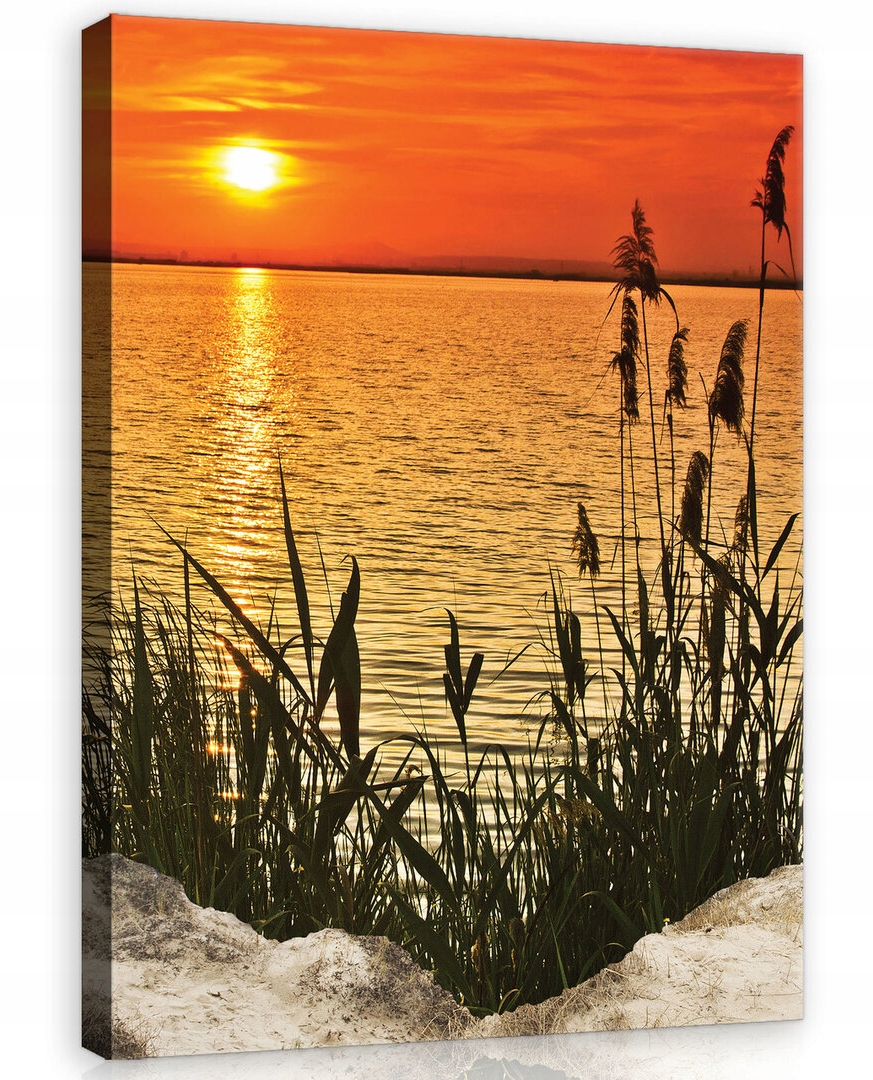 Obraz Na Plátně Canvas 75x100 Západ Slunce Voda