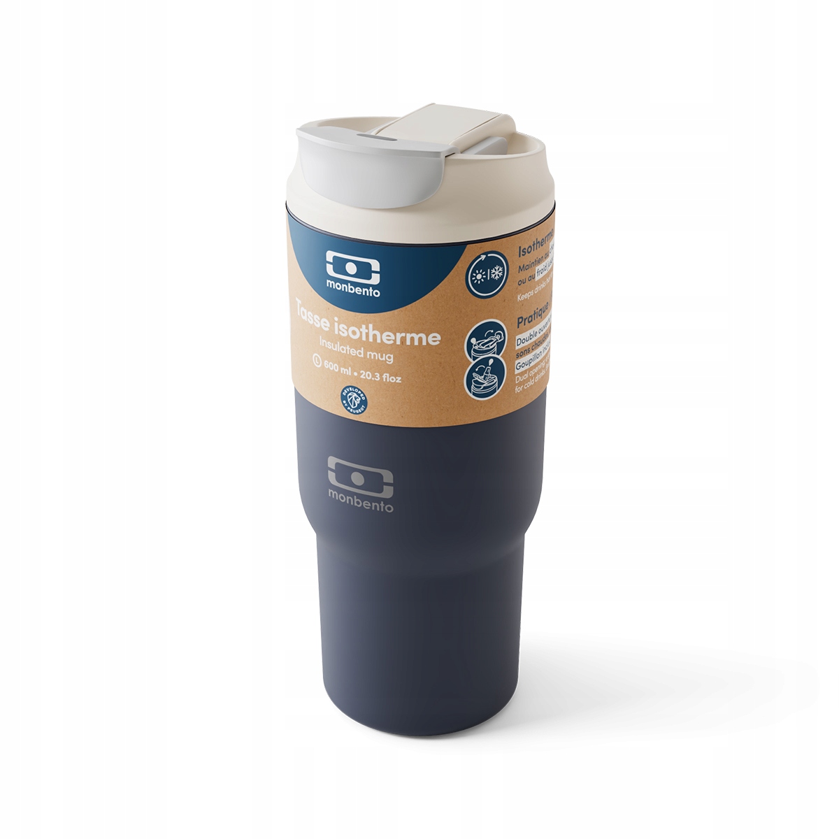 Hrnek Monbento Travel Mug termohrnek 0,6 l Blue Infinity