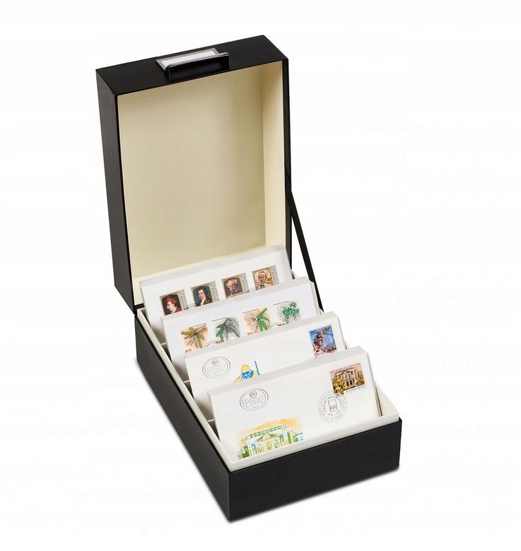 Archivační Kazeta Na Pohlednice Bankovky Logik C6 Černá Leuchtturm