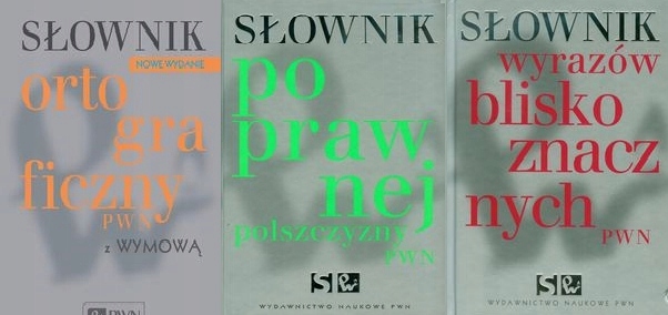 Słownik ortograficzny+polszczyzny+ bliskoznacznych