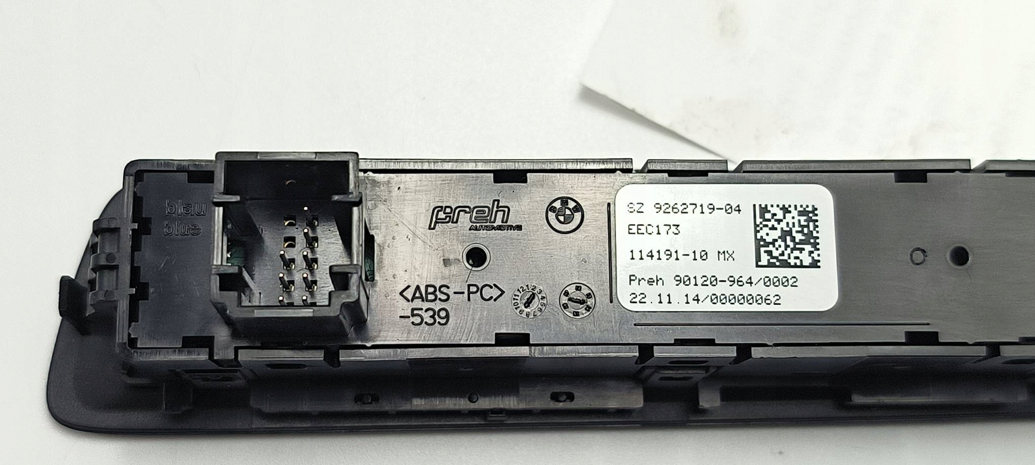 PANEL TRYBU de guide COMFORT SPORT 9262719 BMW X6 F16