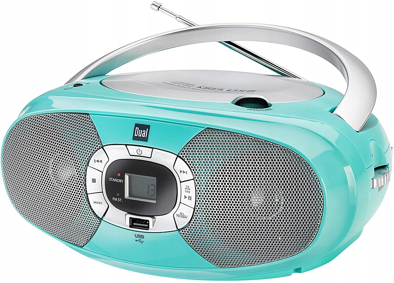 Boombox Dual P 390 MP3 USB CD Radio FM MW