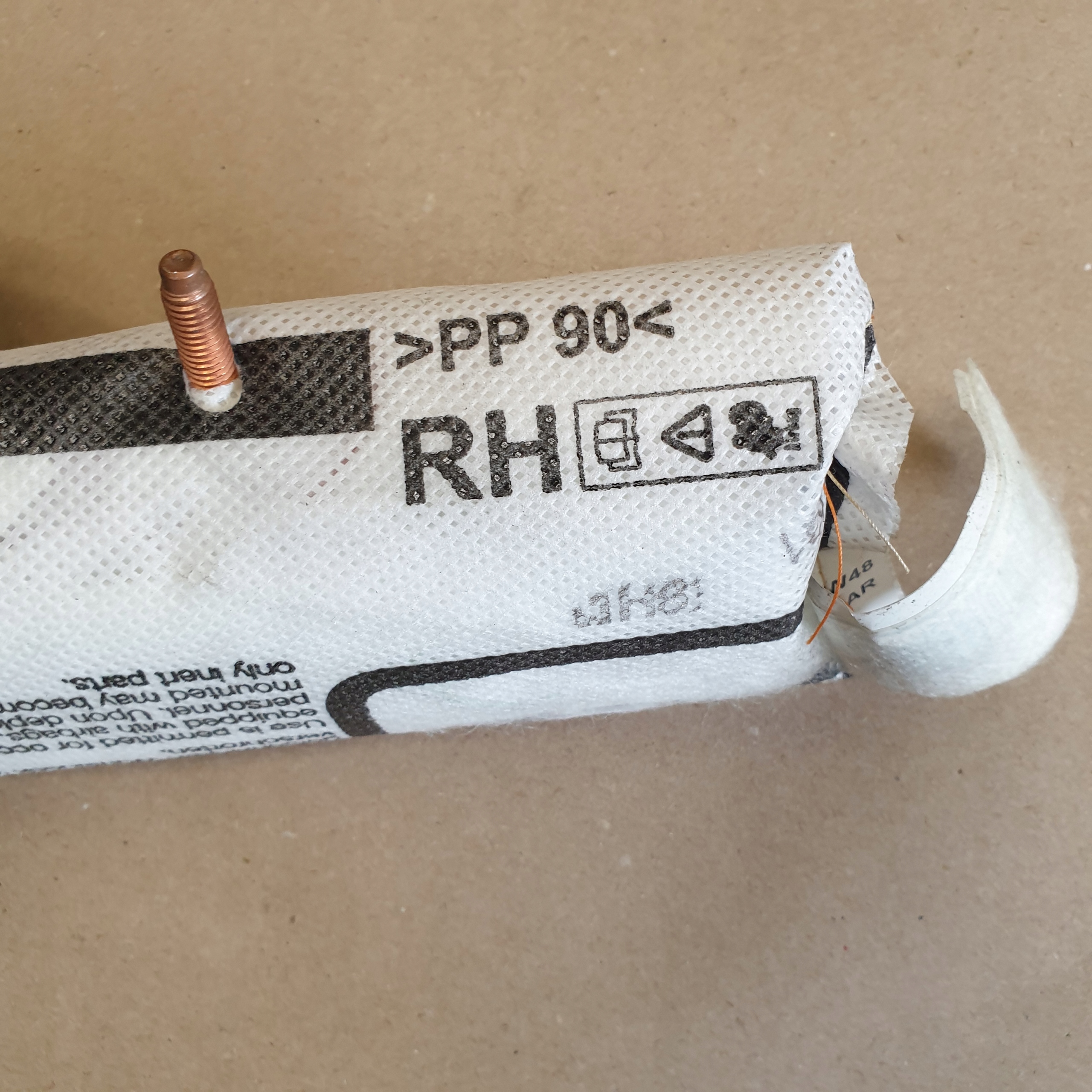 Airbag KANAPY hinten rechts VW PASSAT B8 3G OE