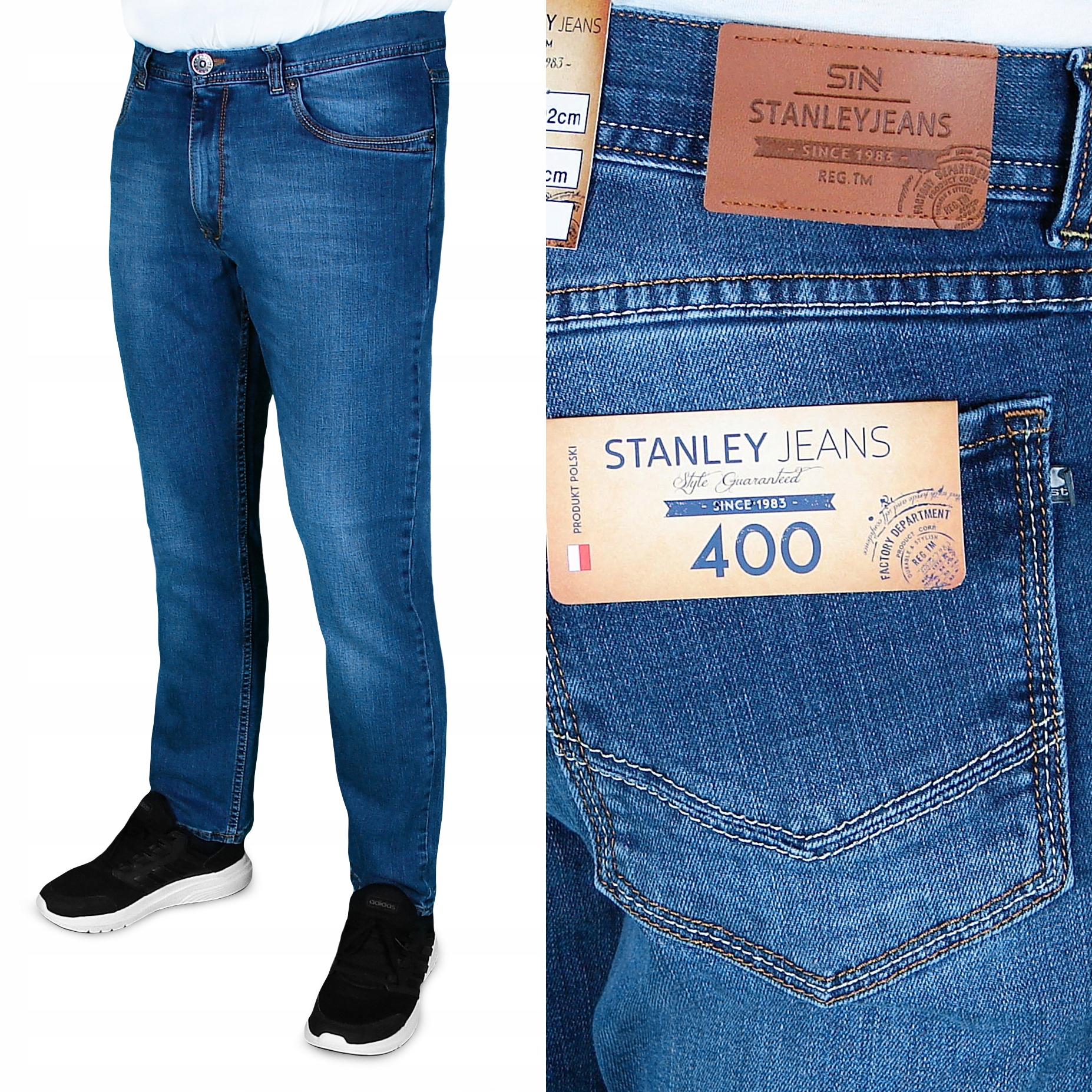 SPODNIE MĘSKIE STANLEY 400/152 W31 L30 W84 cm • Cena, Opinie Allegro