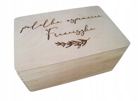 

Pudełko wspomnień Drewniane 20x30 cm