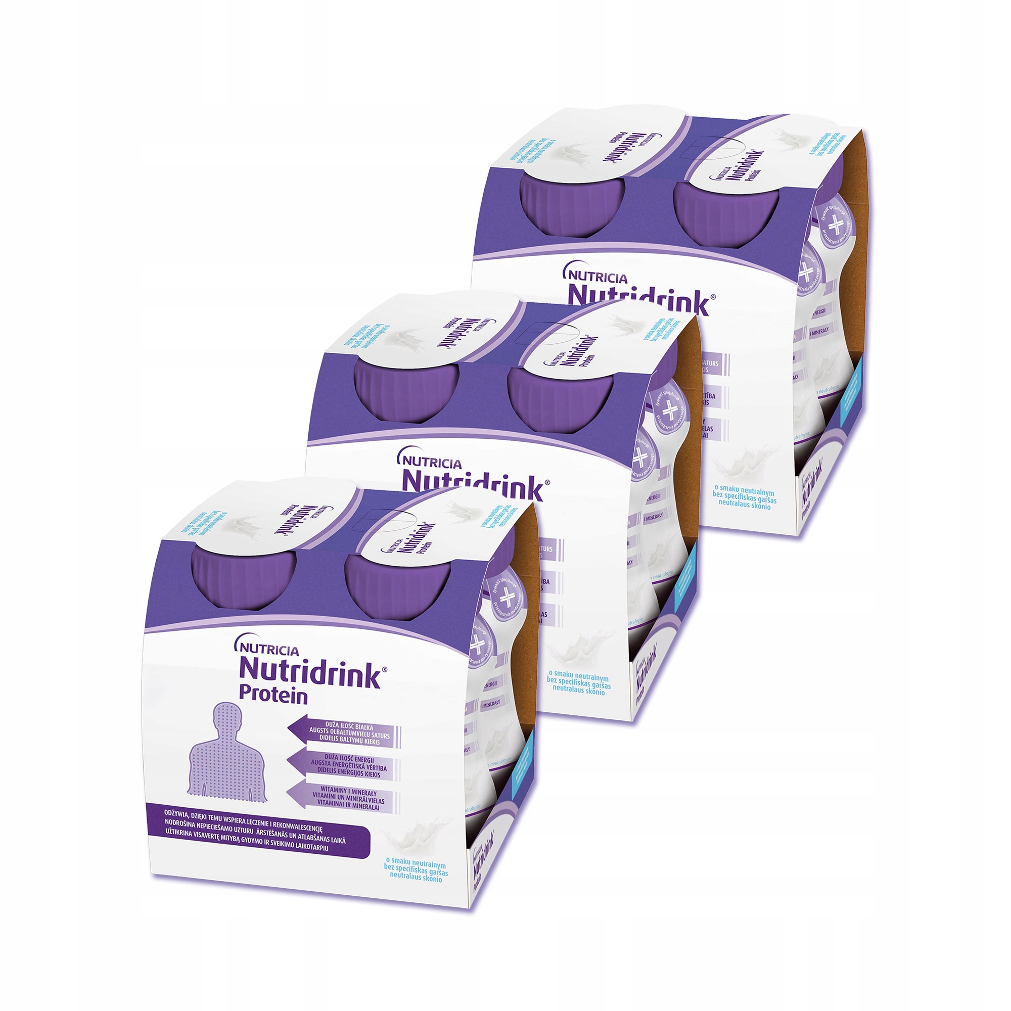 Nutridrink Protein o smaku neutralnym 12x125ml