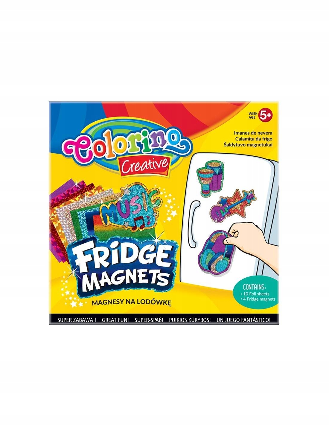 

Magnesy na lodówkę Colorino Kids