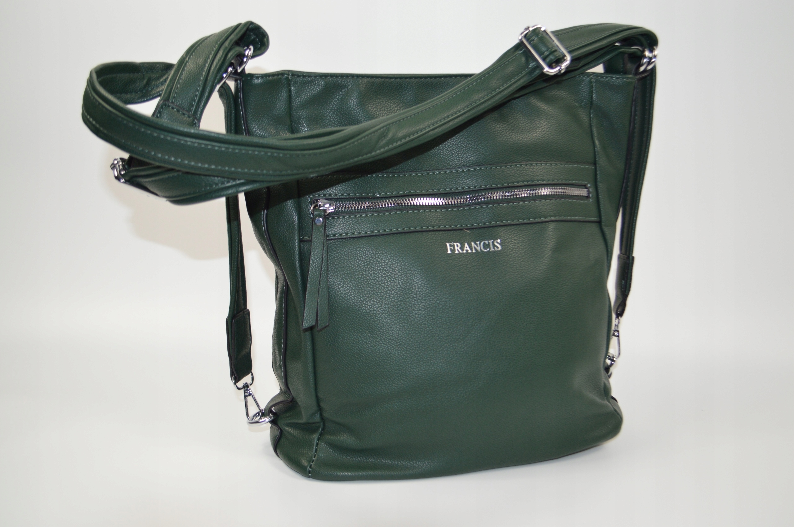 DUŻA POJEMNA TOREBKA DAMSKA LISTONOSZKA WOREK TORBO-PLECAK Marka inna