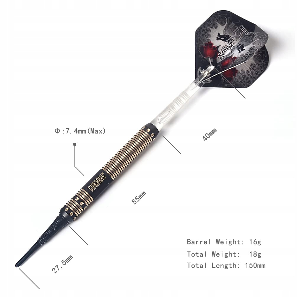 CUESOUL Dragon Deluxe Zestaw Lotek Soft 16g Etui Luksusowe — miniatura 2