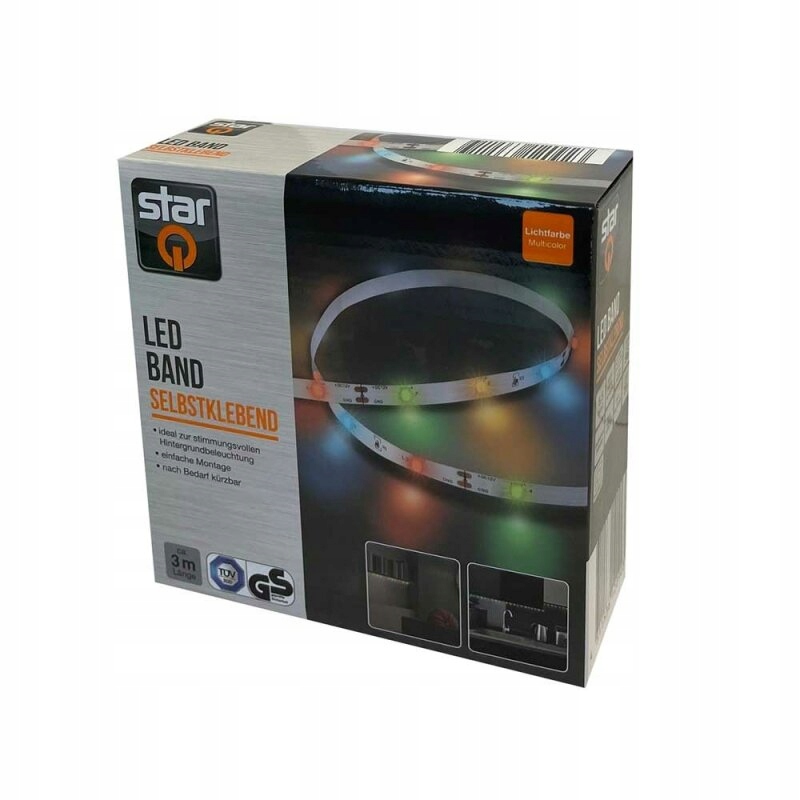 Taśma LED StarQ 3m IP20 5,5W RGB