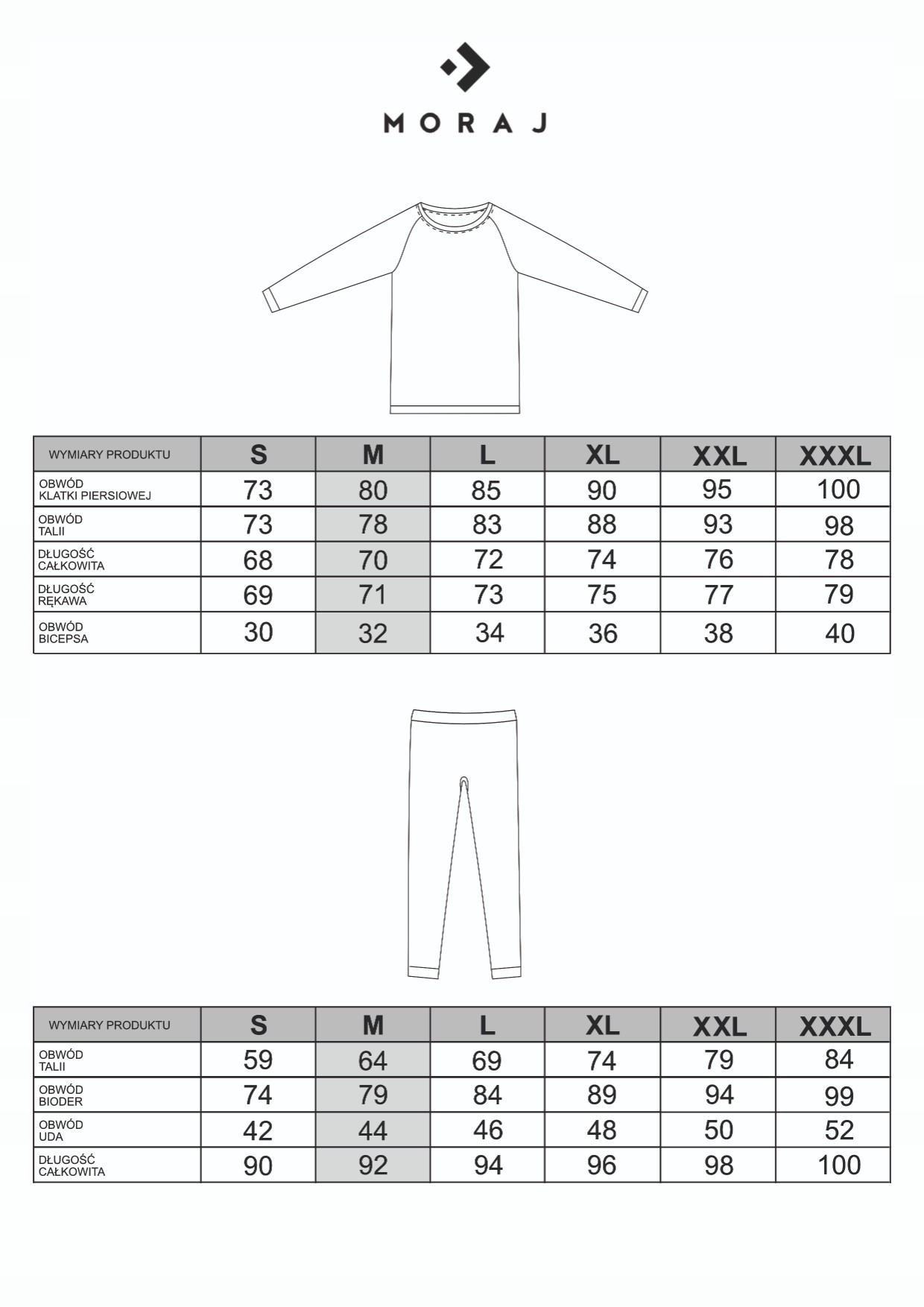BIELIZNA TERMOAKTYWNA MĘSKA KOMPLET ODZIEŻ THERMO CIEPŁA MORAJ XXXL Stan opakowania oryginalne