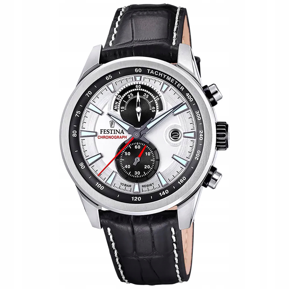 Pánské Hodinky Festina F20695-1 černé pouzdro a řemínek