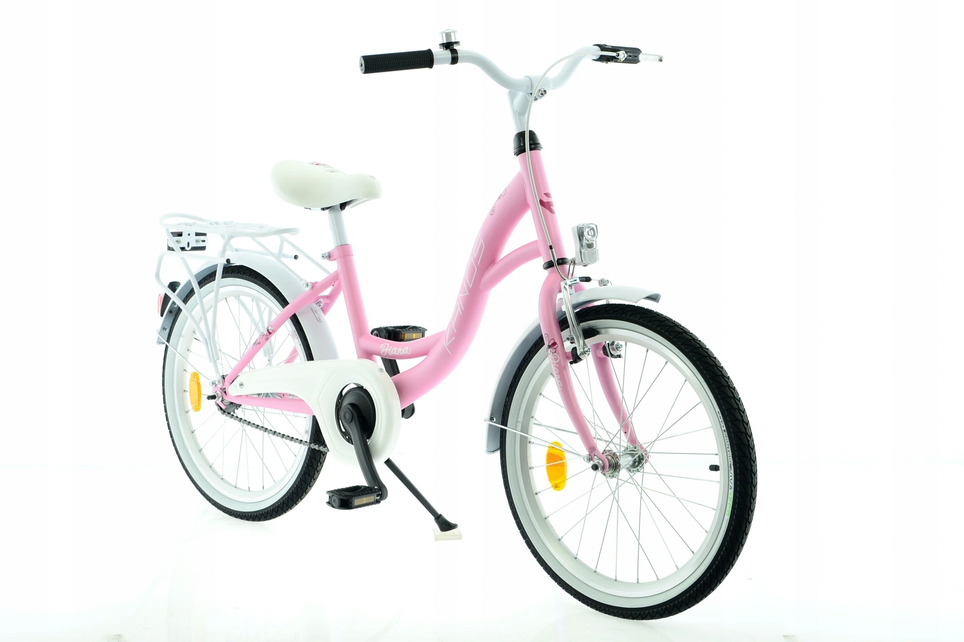 Rower dziecięcy 20'' Kands Diana różowy mat 2025