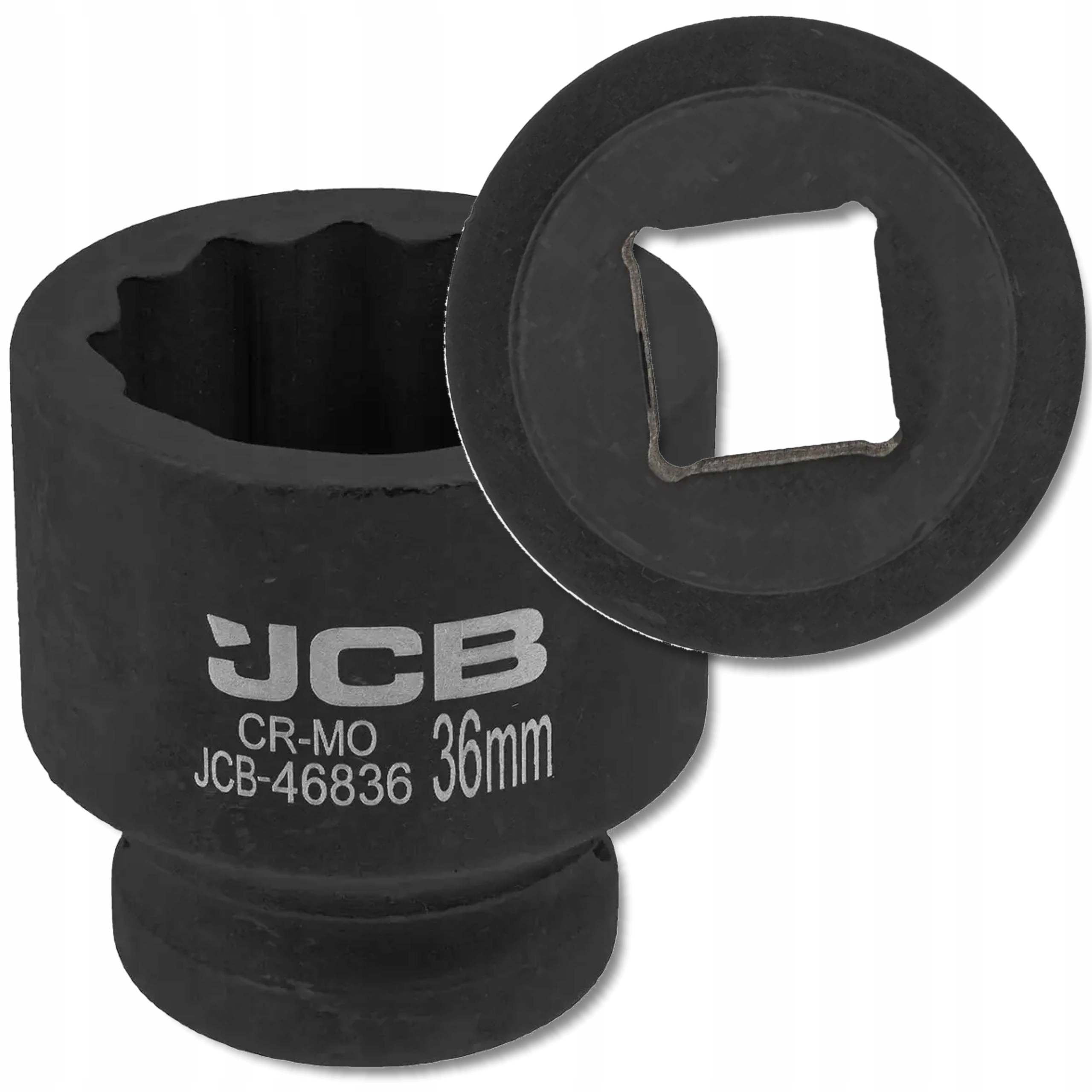 Nasadka udarowa 3/4" 12-kątna Cr-Mo klucz nasadowy 36 mm Jcb