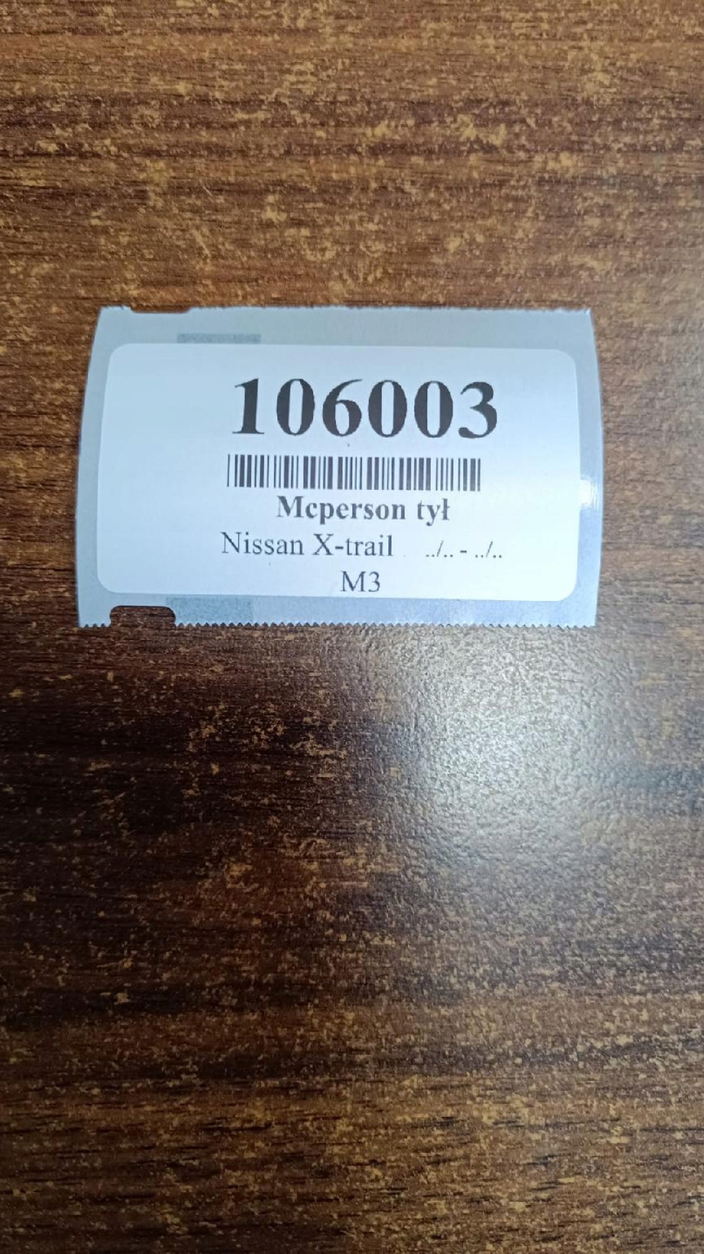 NISSAN X-TRAIL T30 2.0 McPherson right rear part
