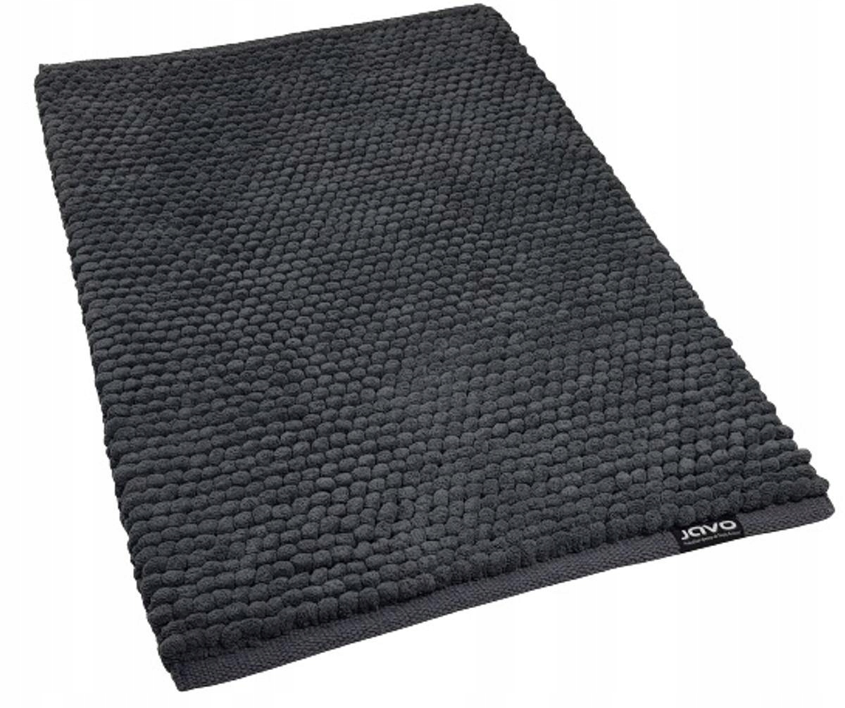 Hrubý kúpeľňový koberec Premium 70x120 antracit