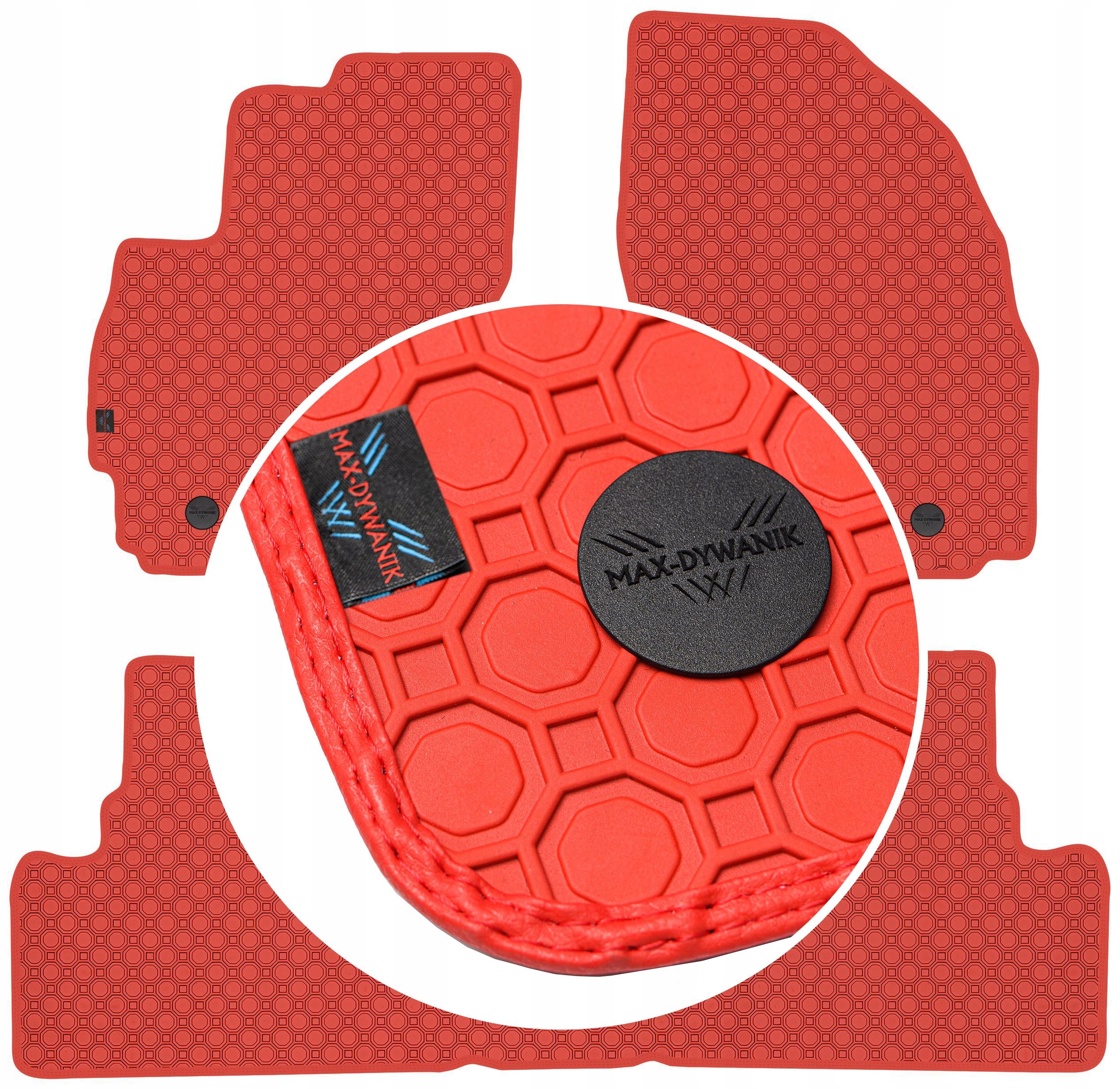 Mazda 5 II 5os 2010-2015 Koberce Červené