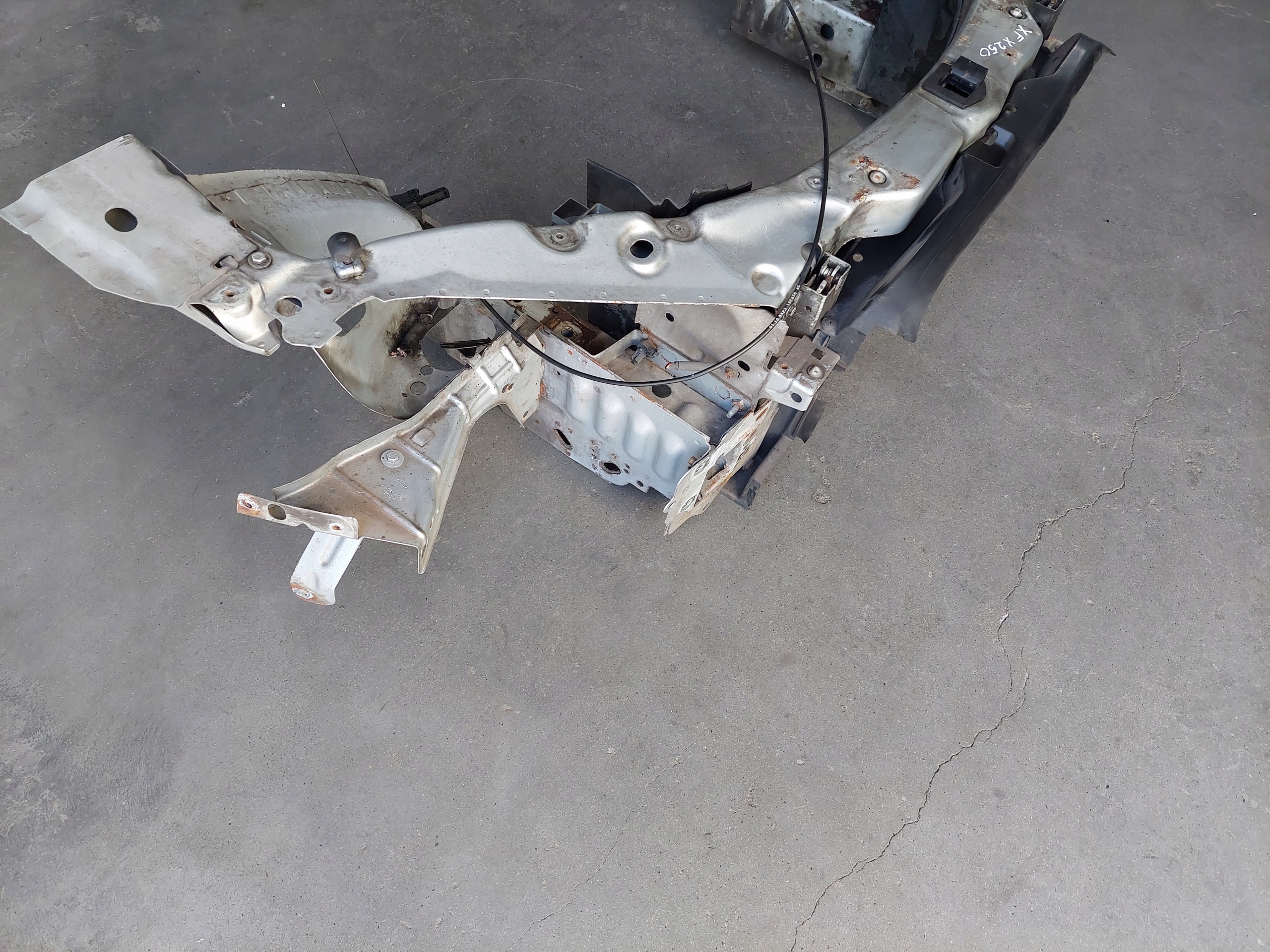 front body wall front pillar JAGUAR XF X250 MEE