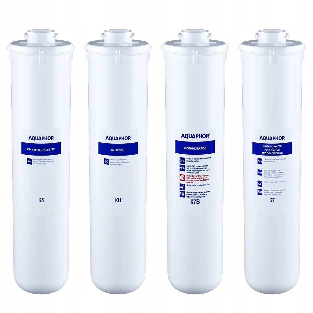 

Zestaw wkładów do Kryształ Quadro Hb Aquaphor