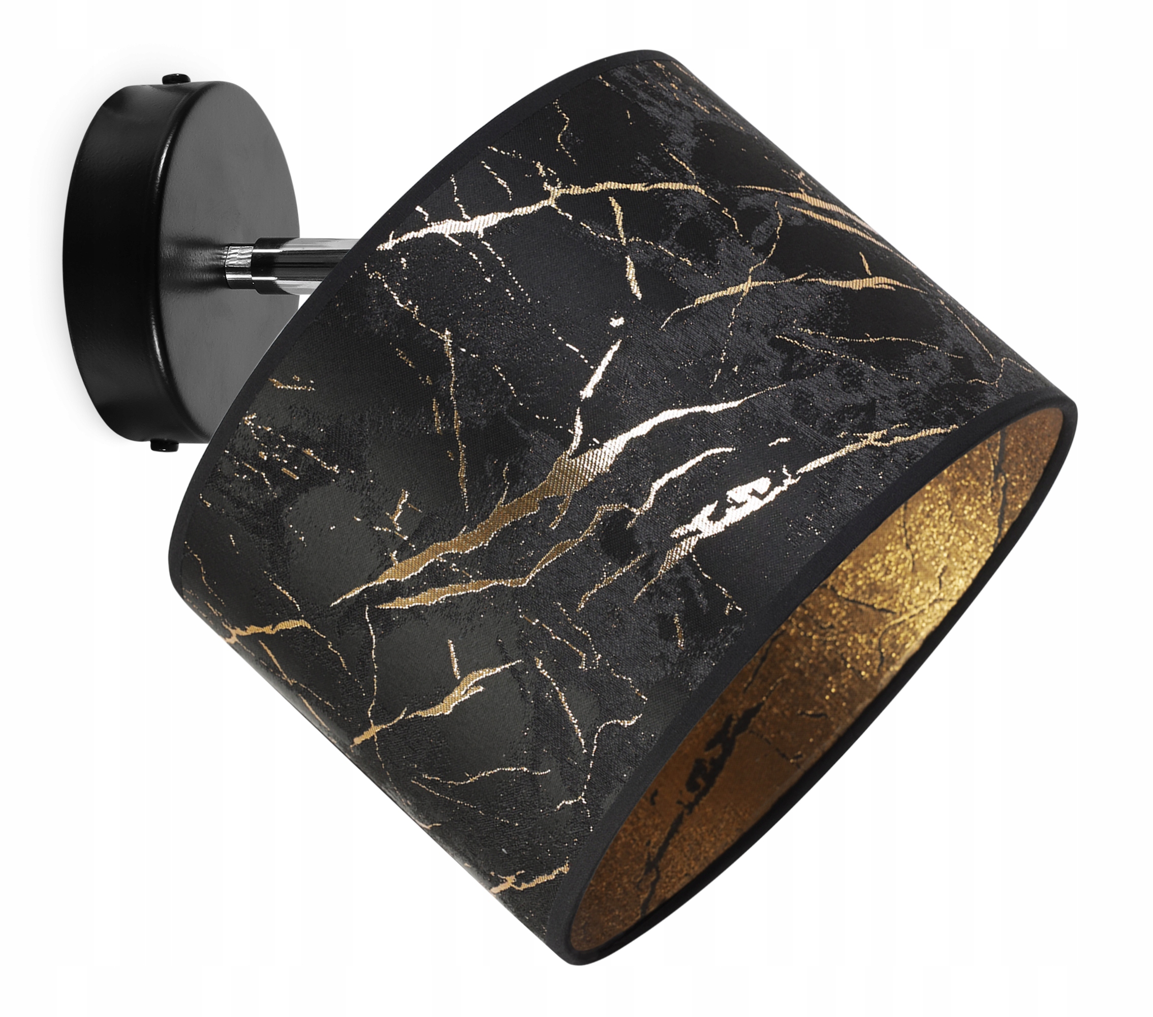 Stropní Závěsné Svítidlo Stínidlo Vzor Zlato