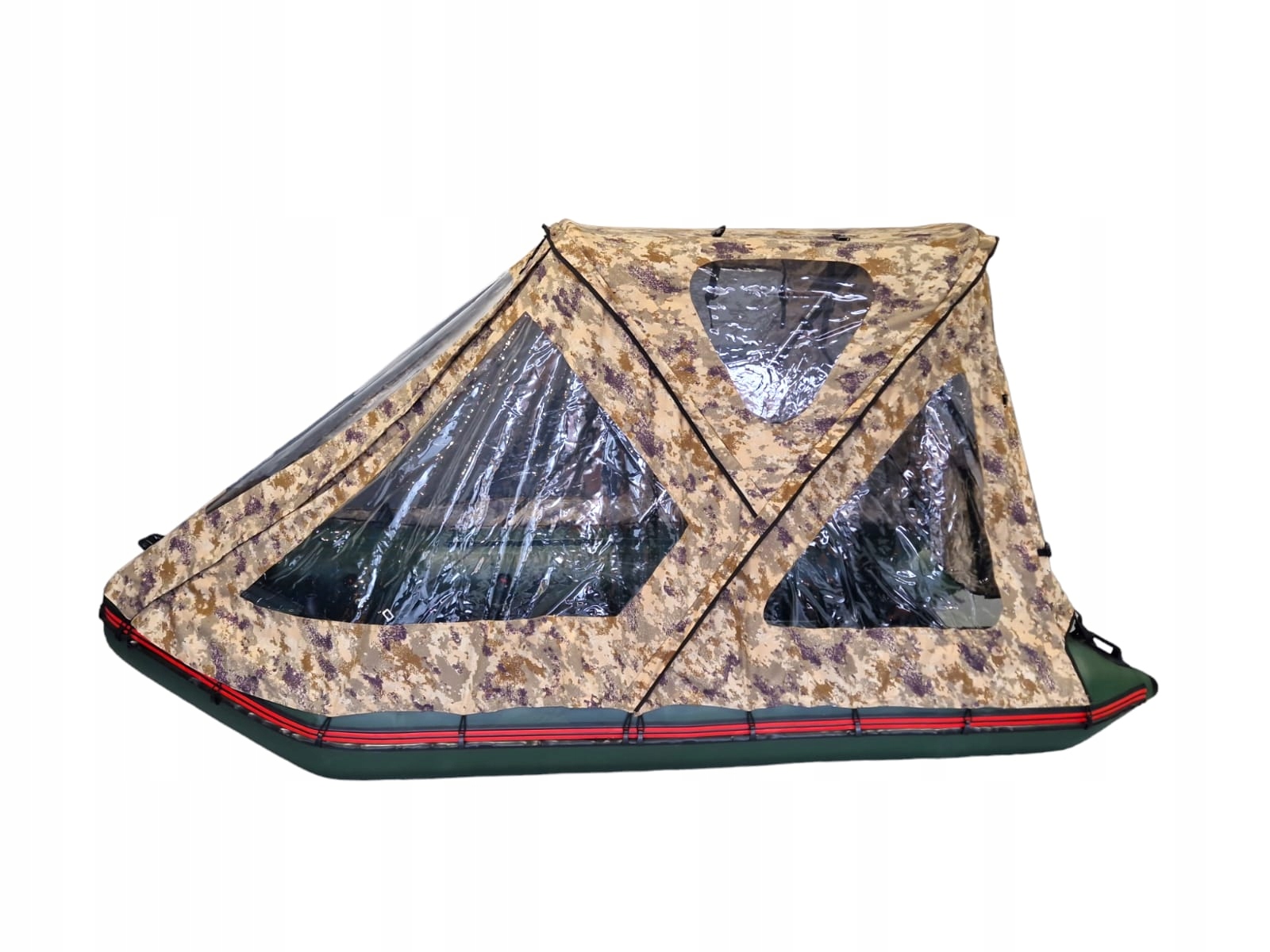 Namiot ponton 400 Camo Kormoran daszek bimini