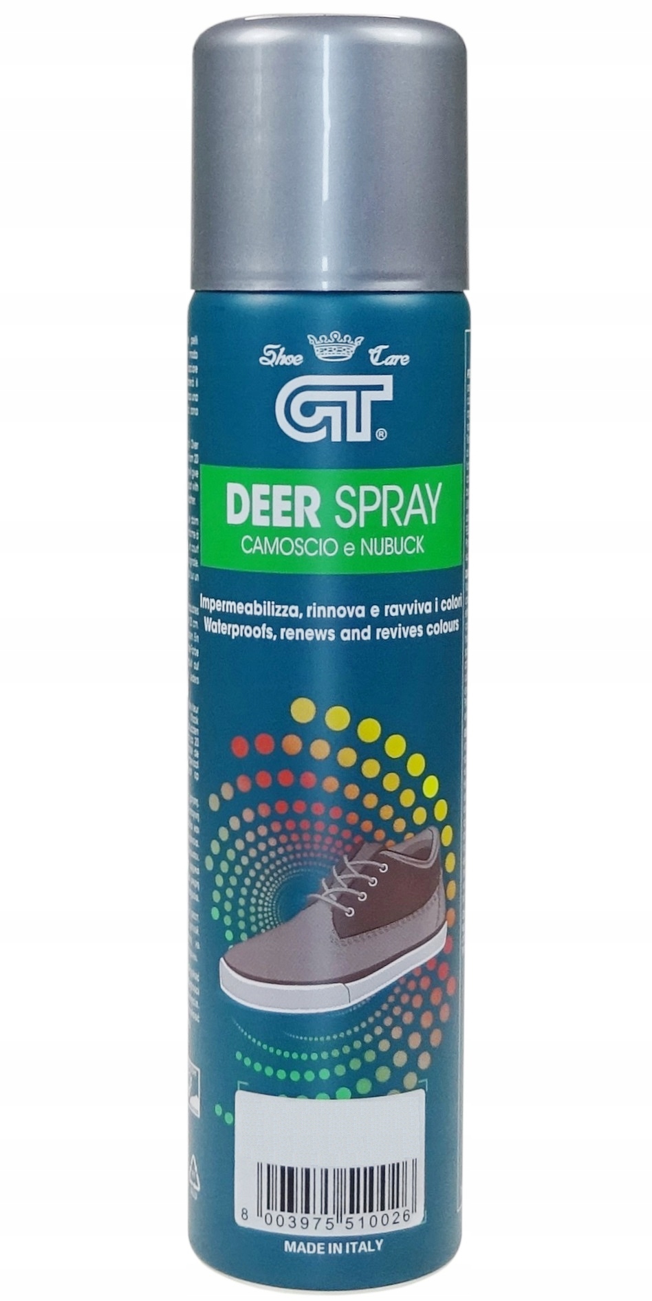 FARBA DO ZAMSZU NUBUKU BARWNIK FARBA RENOWATOR EAN (GTIN) 4053201054286