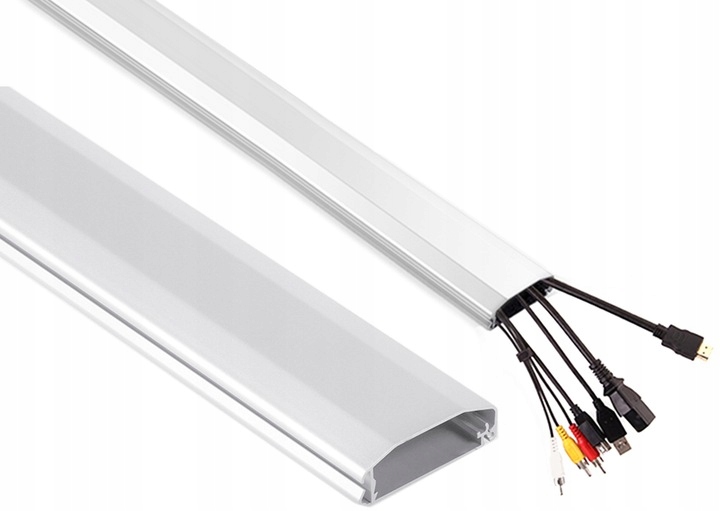 

Listwa Maskujaca 75cm Aluminiowa Maskownica Kabli