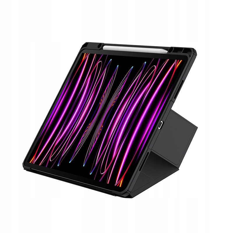 BASEUS OBUDOWA ETUI CASE POKROWIEC DO APPLE IPAD AIR 13'' 2024, CZARNY Stan opakowania oryginalne