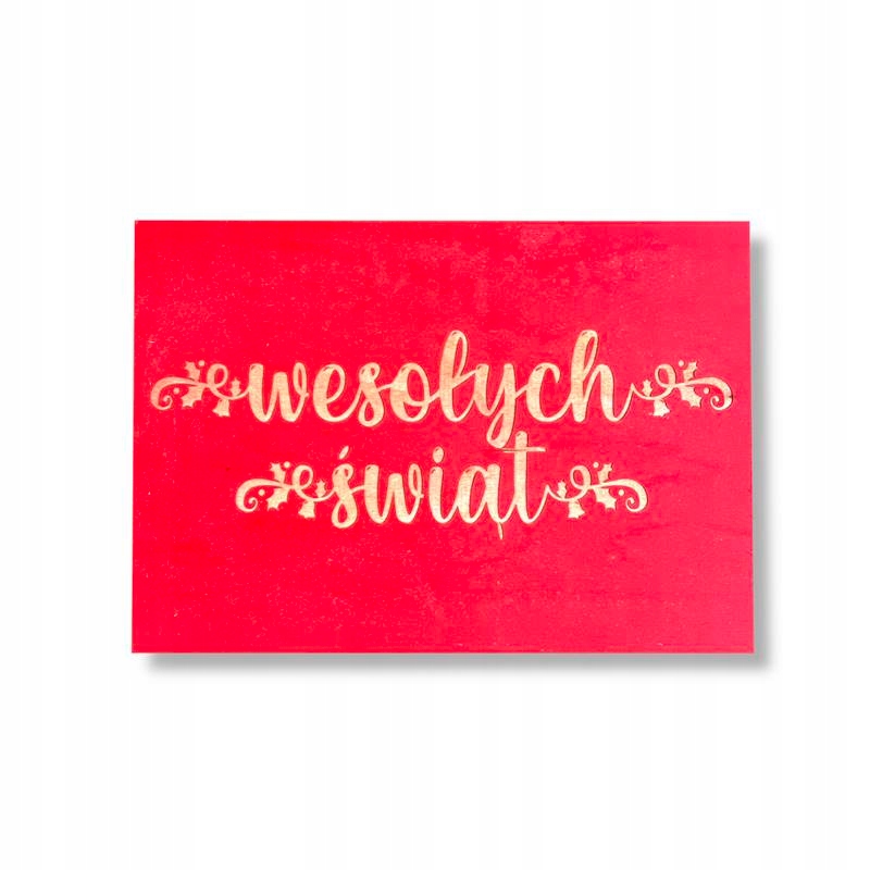 ŚWIĄTECZNA TABLICZKA DO ZDJĘĆ Wesołych Świąt
