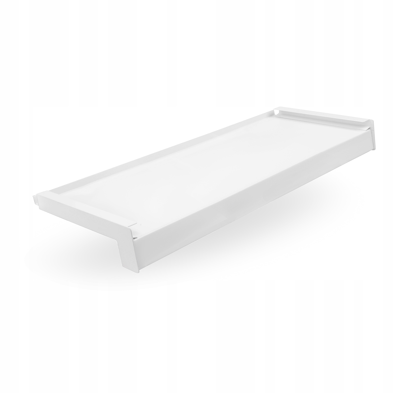 Vnější parapet Alu hliníkový Alu Záslepky šířka 35 cm délka 120 cm Bílá