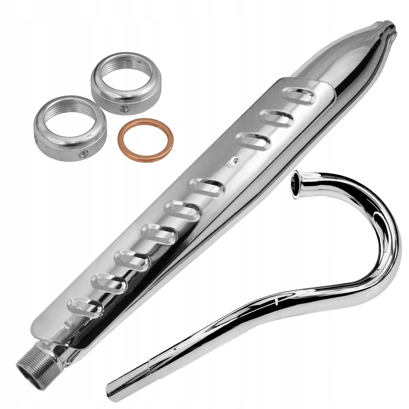 TŁUMIK KOLANKO OSŁONA NAKRĘTKA MOTORYNKA PONY KPL Producent Barter