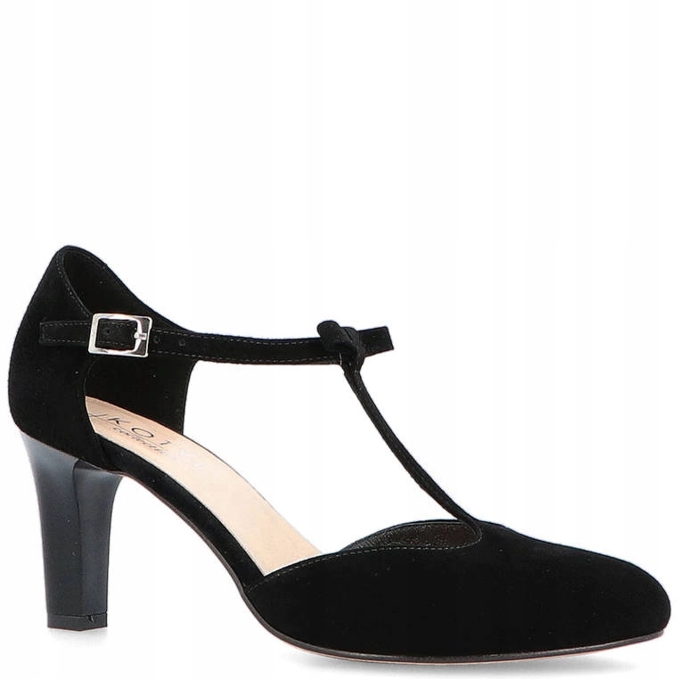 Taneční kožené lodičky Kotyl 889 Černé 36