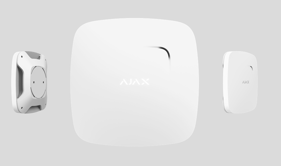 Bezprzewodowa czujka dymu FireProtect Ajax Stan opakowania oryginalne