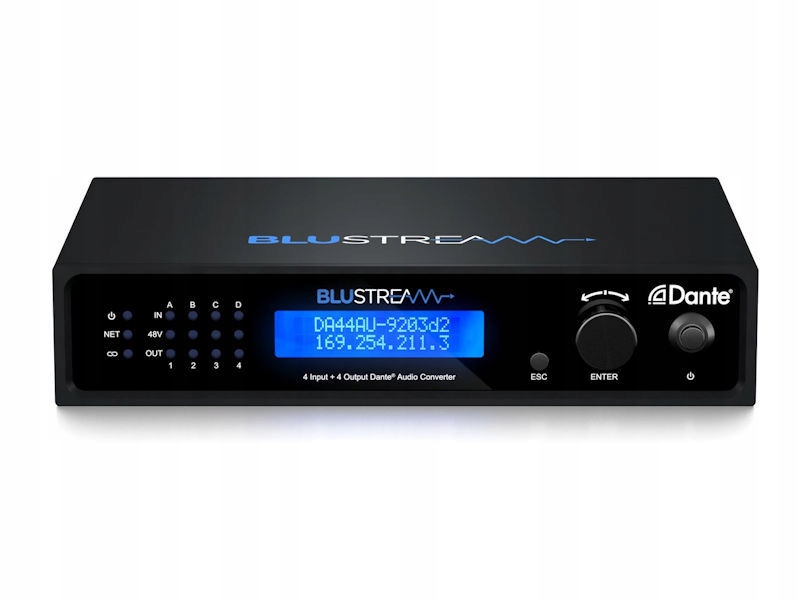 Blustream DA44AU konwerter audio Dante