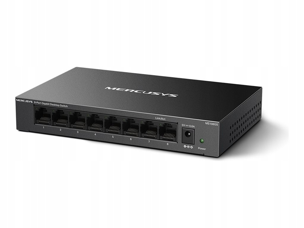Mercusys 8-Port Gigabit Desktop Switch MS108GS Unmanaged Desktop Gi