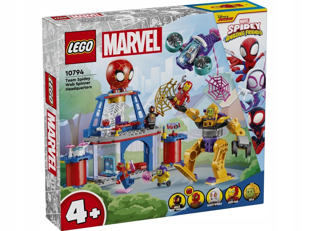 Lego 10794 Spidey Hlavní sídlo pavoučího týmu