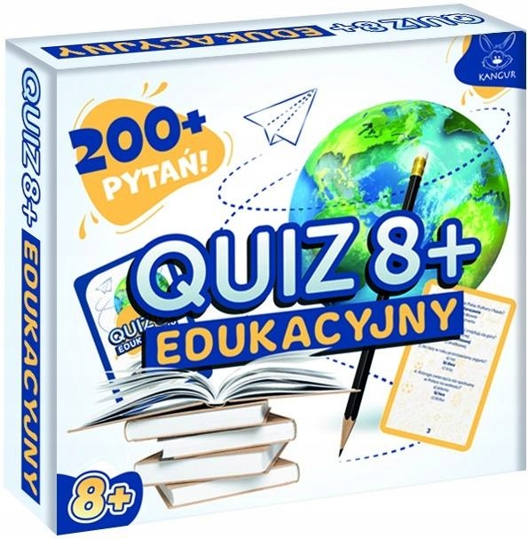 Gra planszowa Kangur Quiz Edukacyjny 8+